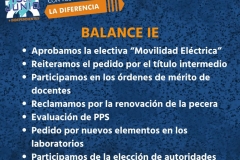 Balance Consejo de Eléctrica