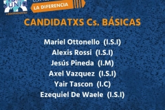 Candidatos Cs. Básicas