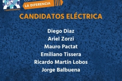 Candidatos Eléctrica